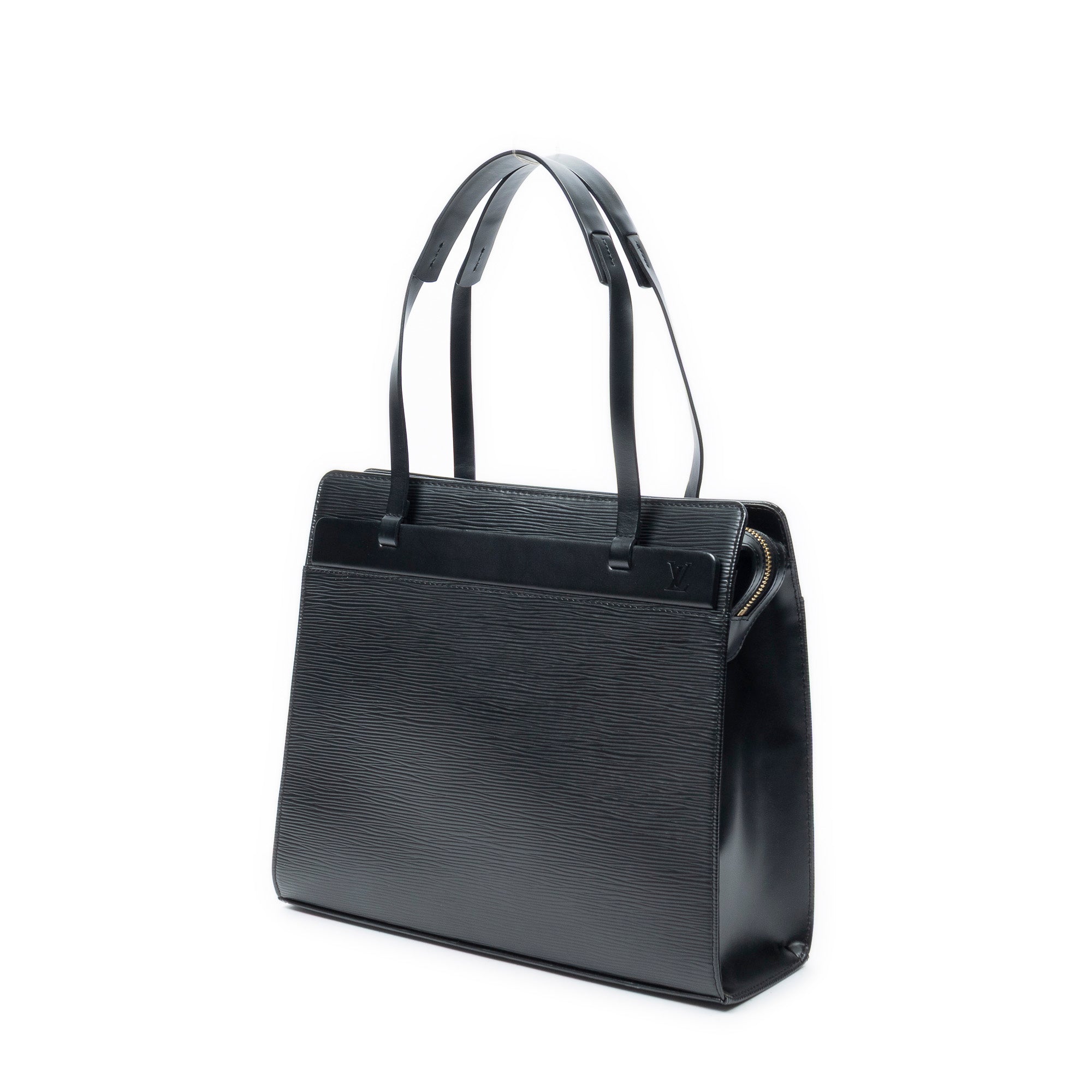 Shoulder Bag Croisette GM Black Epi