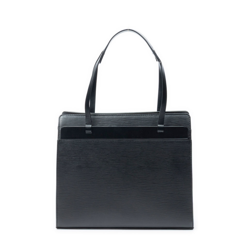 Shoulder Bag Croisette GM Black Epi
