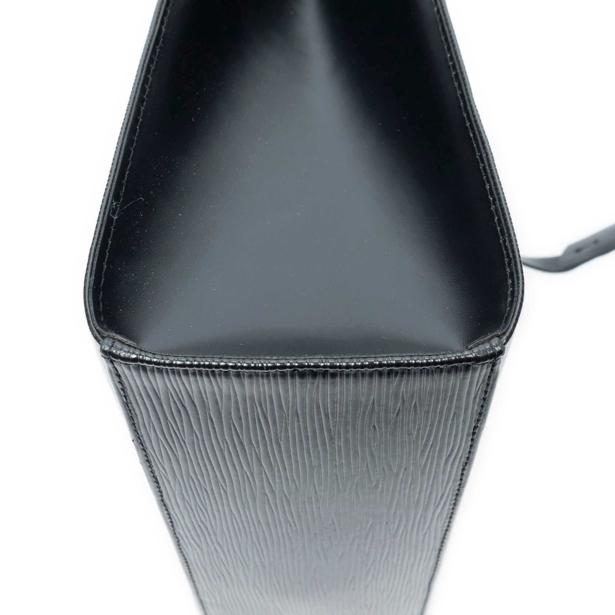 Shoulder Bag Croisette GM Black Epi