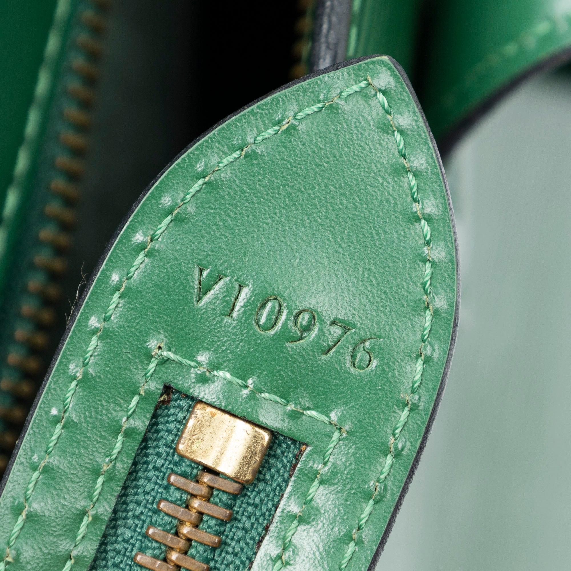 Shoulder Bag St-Jacques Long Straps PM Green Epi