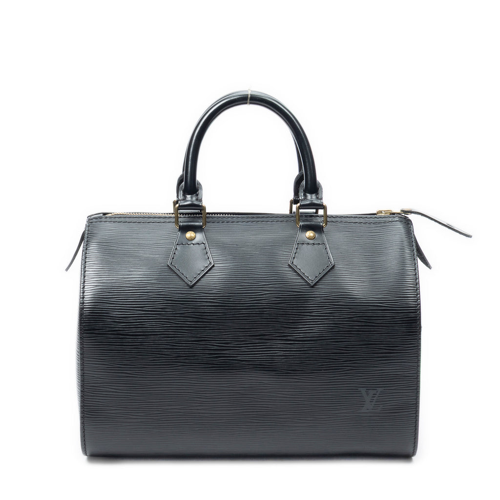 Handbag Speedy 25 Black Epi