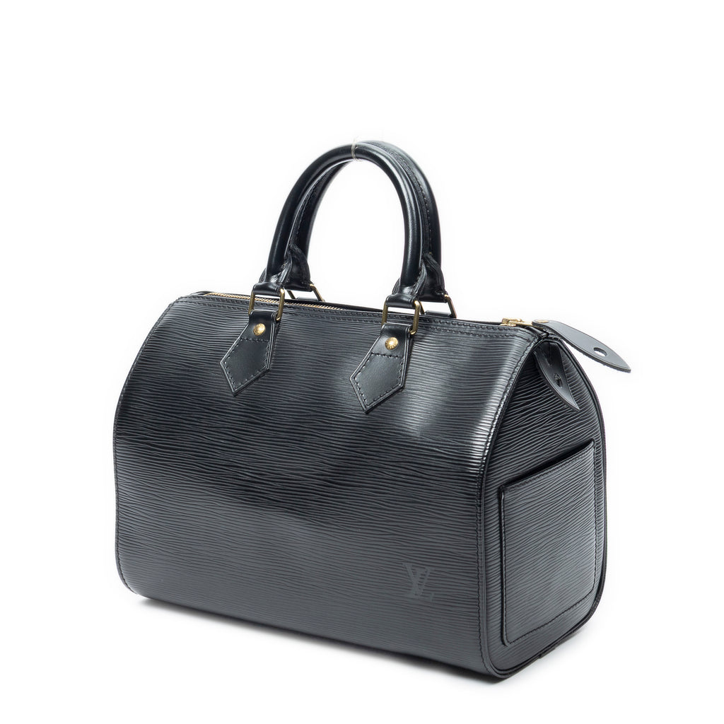 Handbag Speedy 25 Black Epi