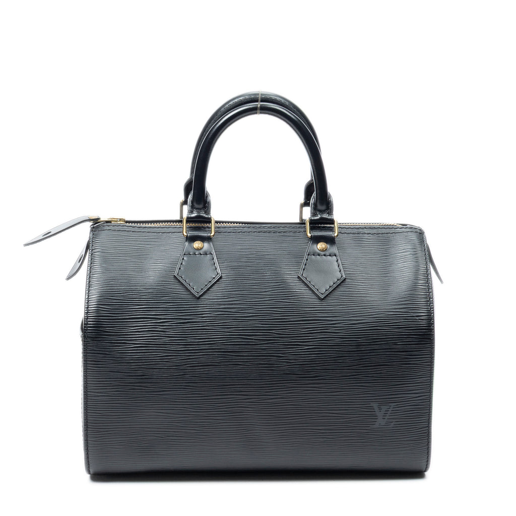Handbag Speedy 25 Black Epi