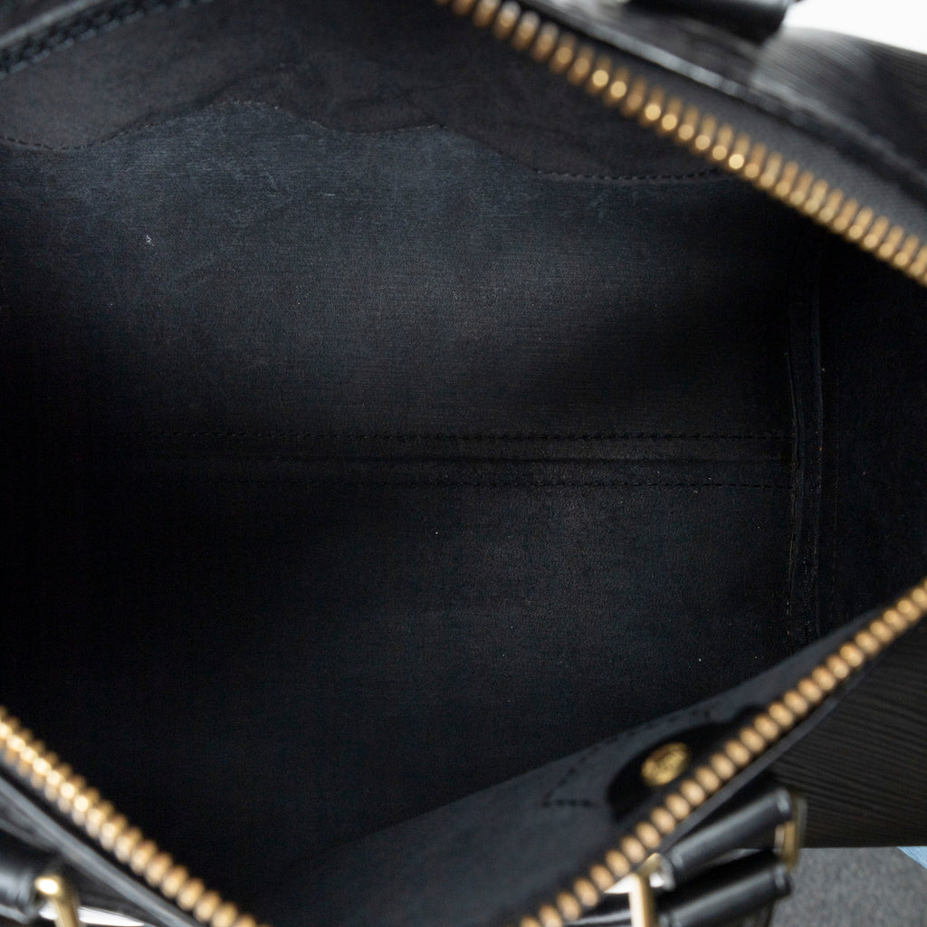 Handbag Speedy 25 Black Epi