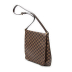 Shoulder Bag Musette Brown Damier Ebene