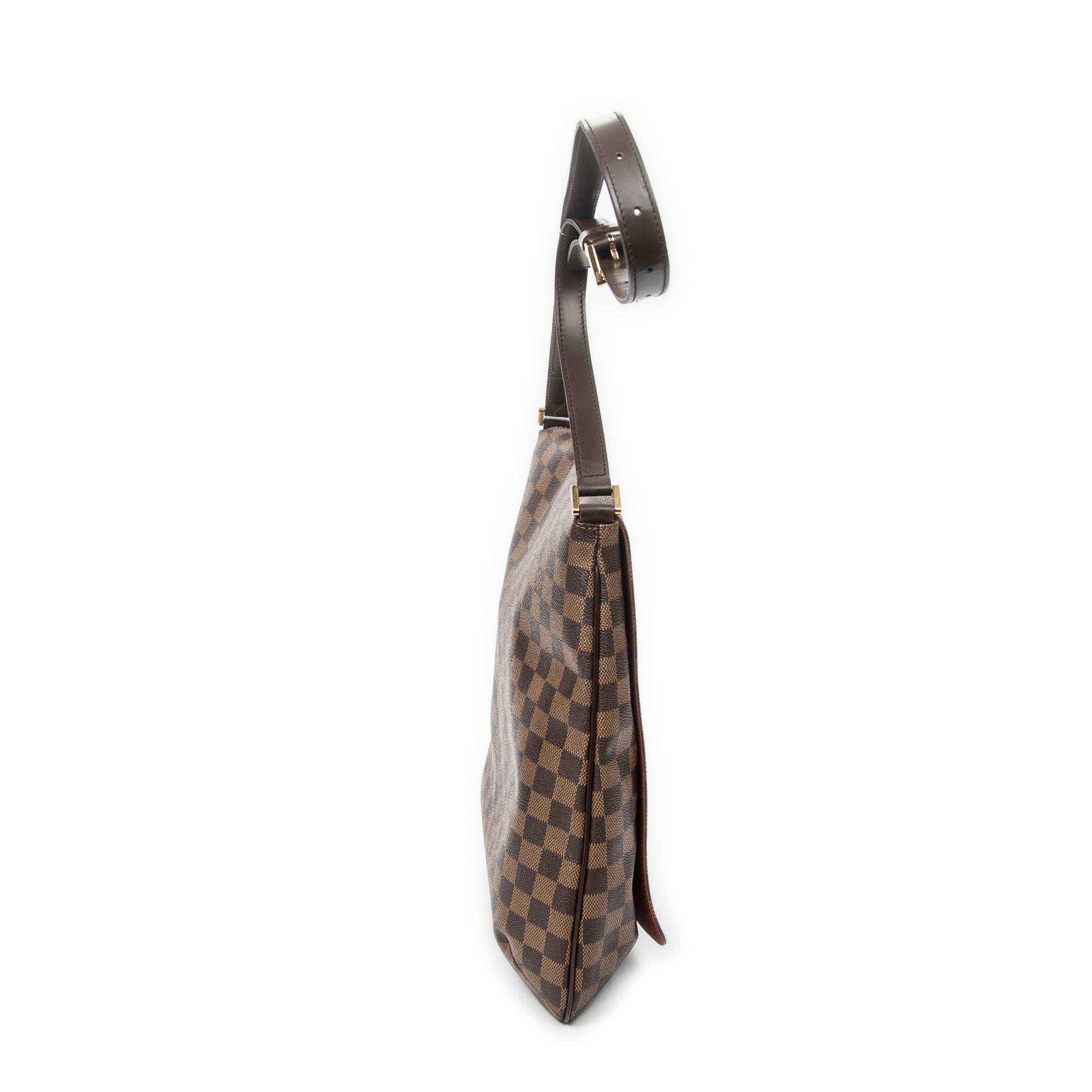 Shoulder Bag Musette Brown Damier Ebene