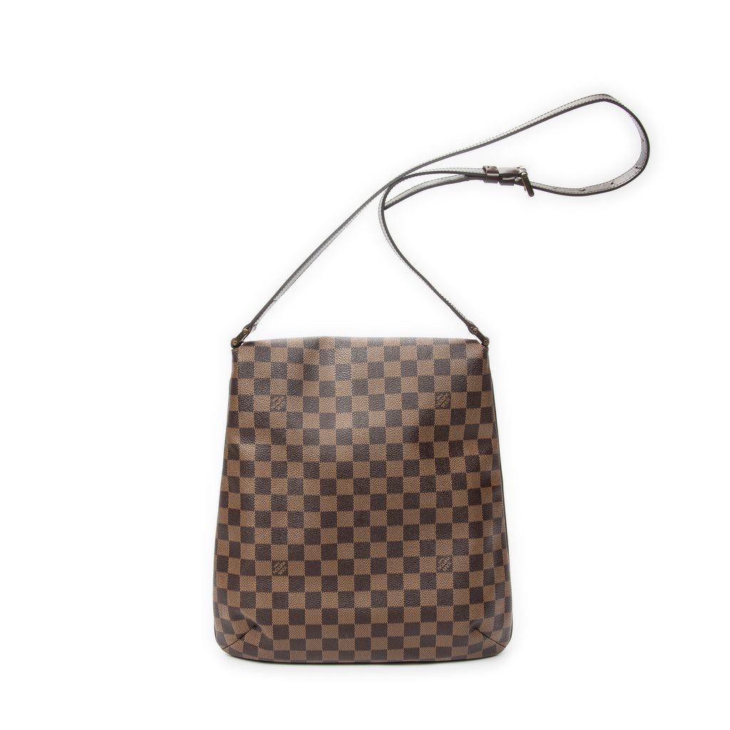 Shoulder Bag Musette Brown Damier Ebene