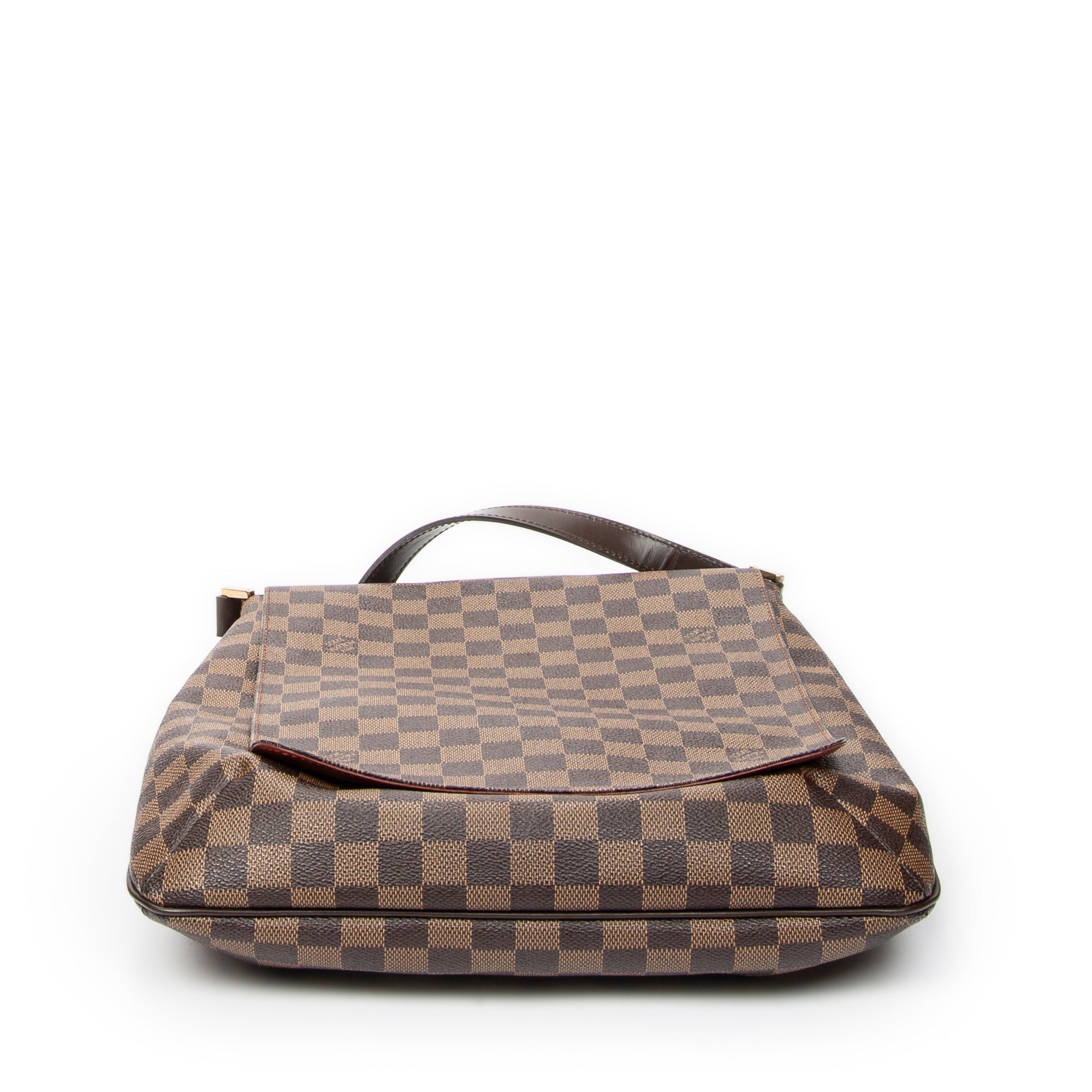 Shoulder Bag Musette Brown Damier Ebene