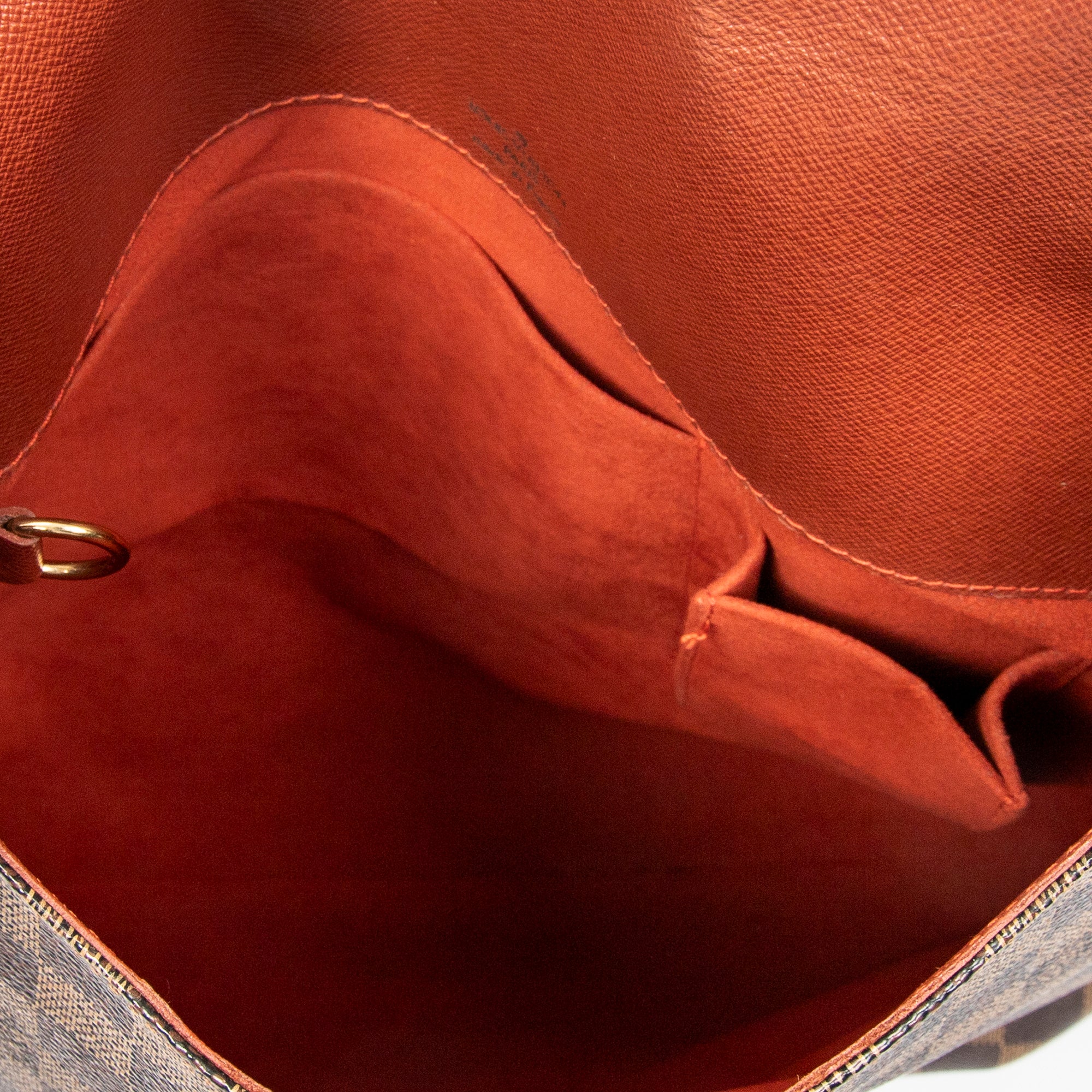 Shoulder Bag Musette Brown Damier Ebene