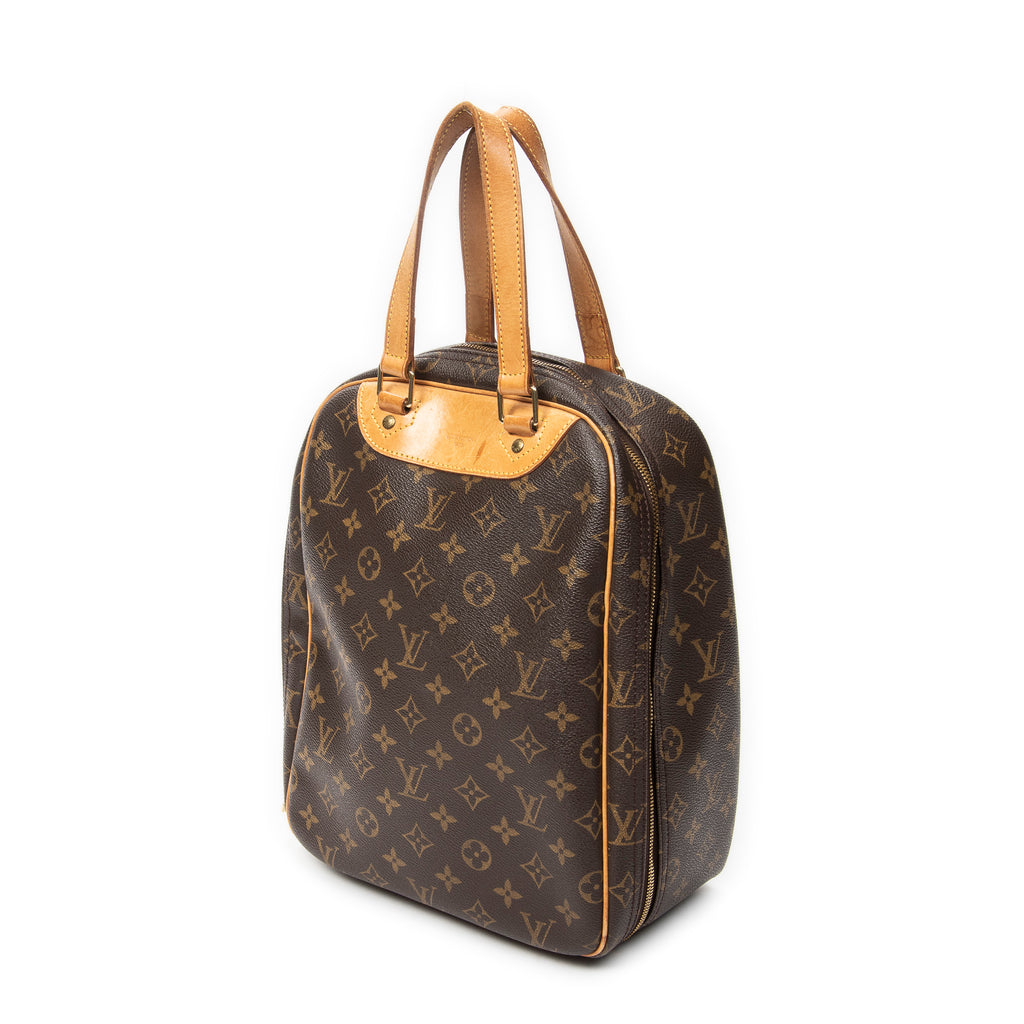 Sac à main Excursion en toile Monogram marron