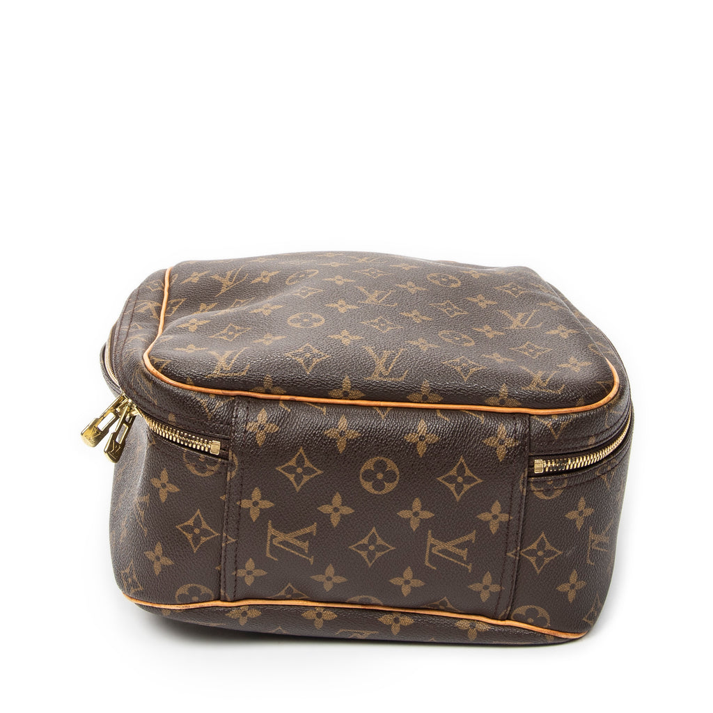 Sac à main Excursion en toile Monogram marron