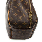 Sac à main Excursion en toile Monogram marron
