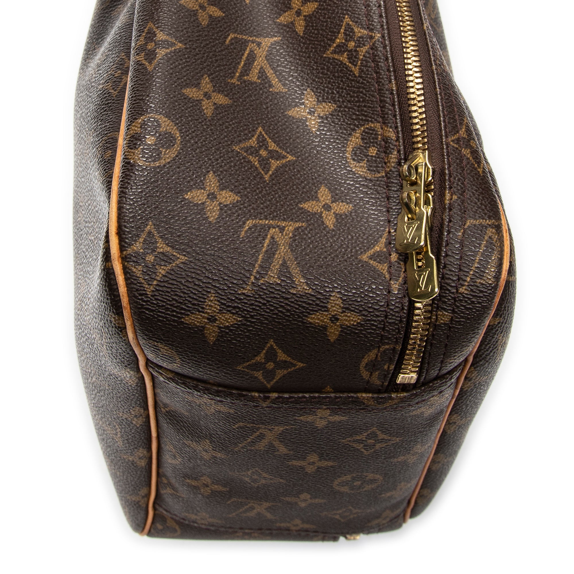Sac à main Excursion en toile Monogram marron