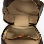 Sac à main Excursion en toile Monogram marron
