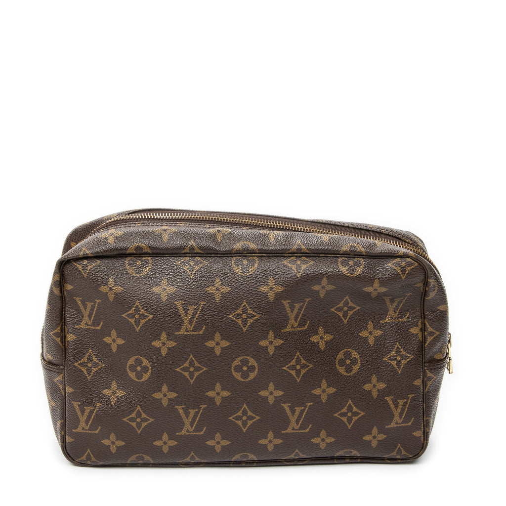 Pouch Toiletry Pouch GM Brown Monogram Canvas