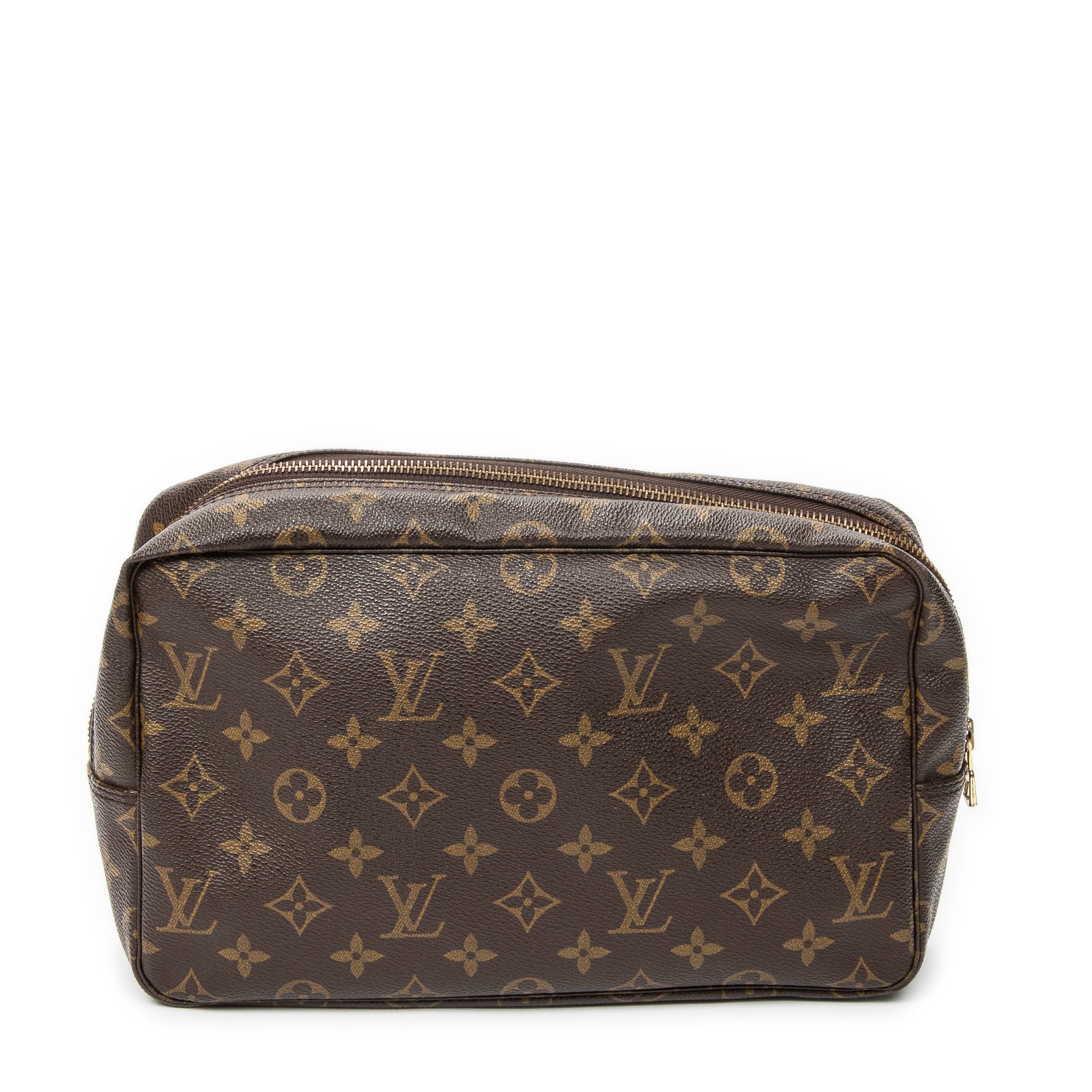 Pouch Toiletry Pouch GM Brown Monogram Canvas