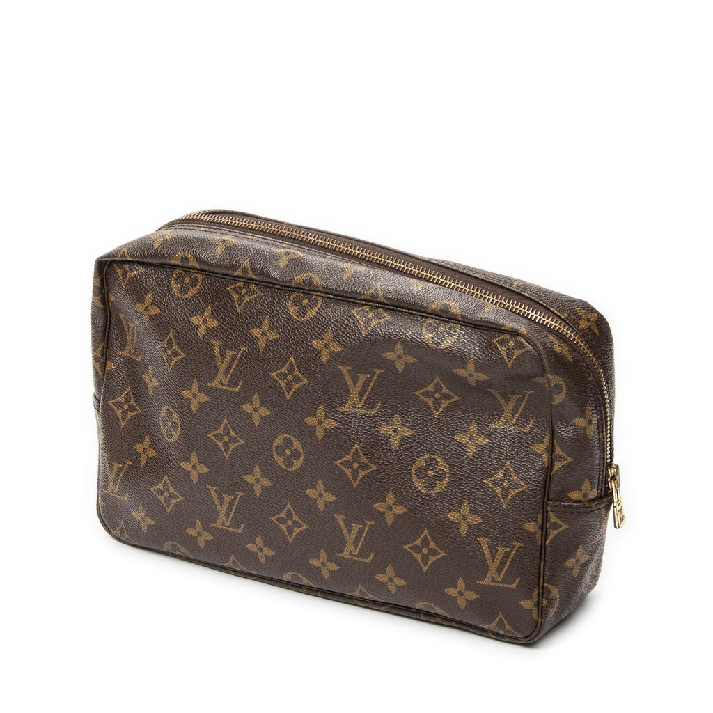 Pouch Toiletry Pouch GM Brown Monogram Canvas