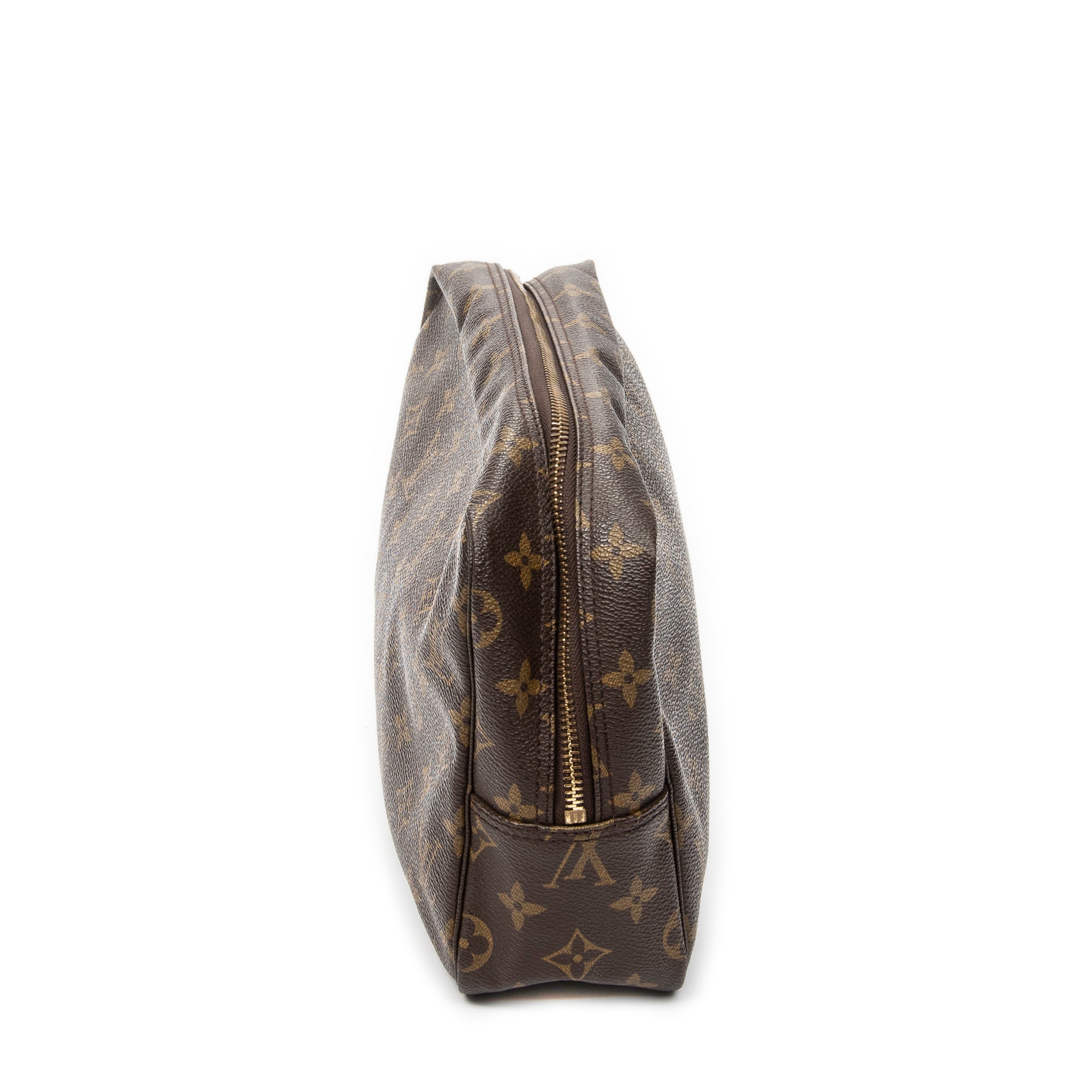 Pouch Toiletry Pouch GM Brown Monogram Canvas