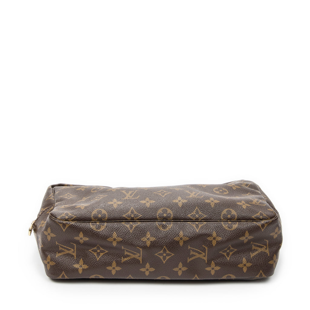 Pouch Toiletry Pouch GM Brown Monogram Canvas