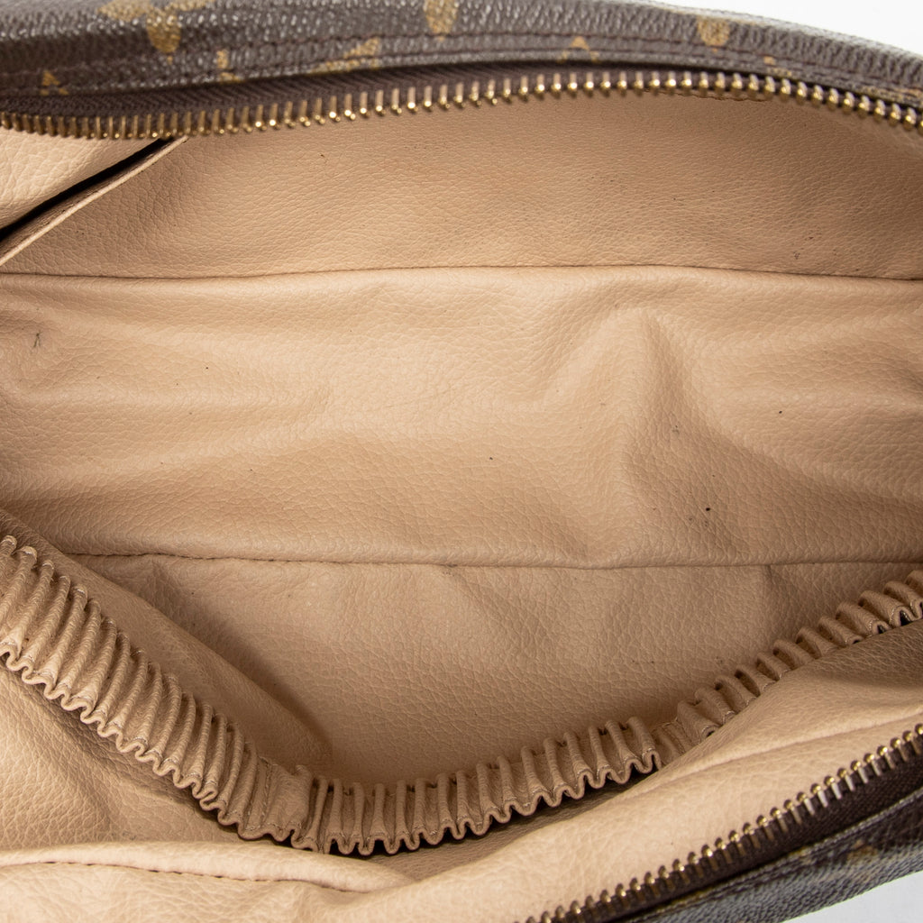 Pouch Toiletry Pouch GM Brown Monogram Canvas