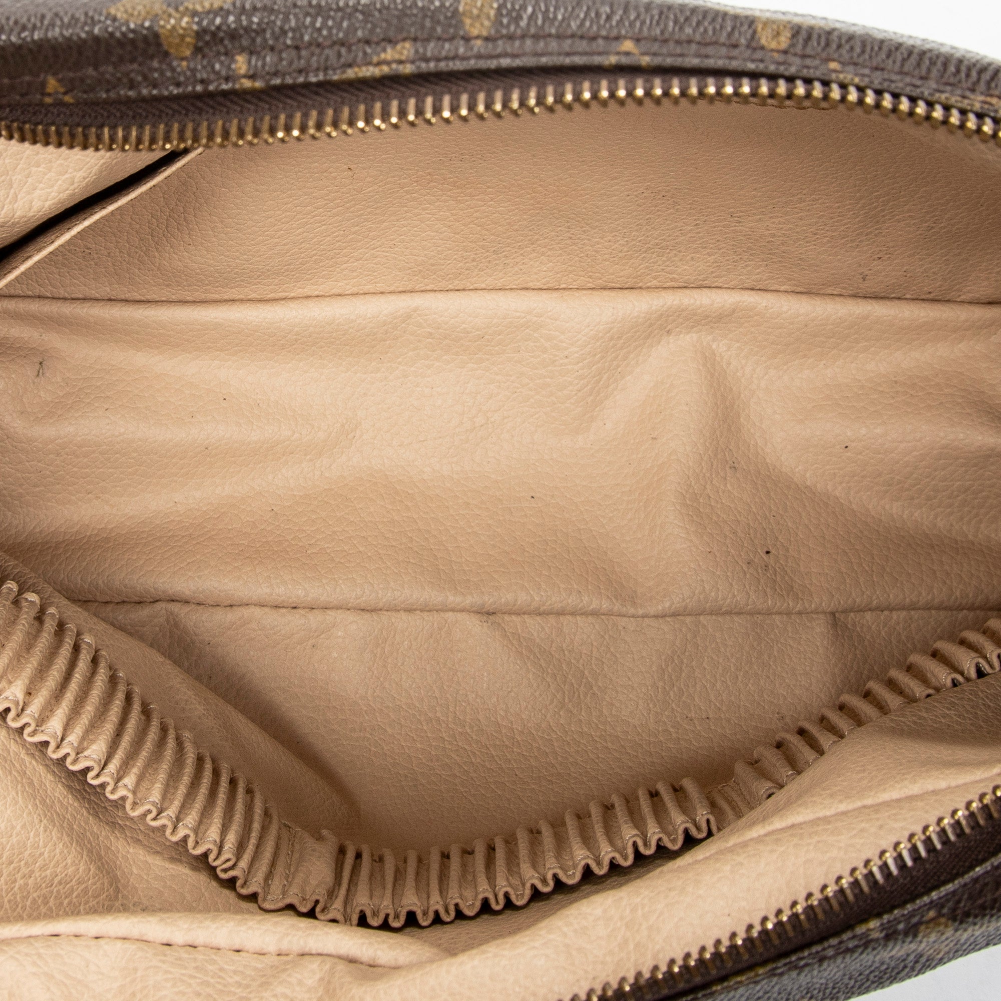 Pouch Toiletry Pouch GM Brown Monogram Canvas