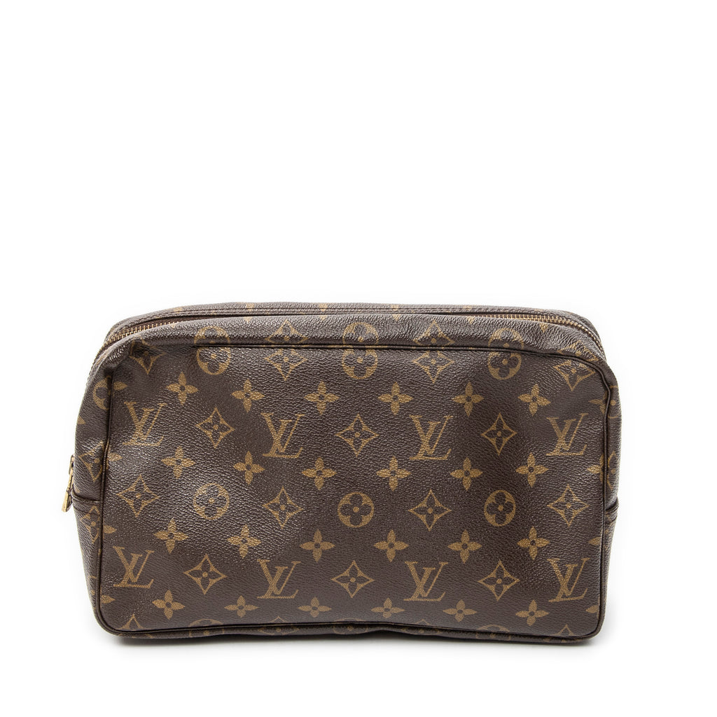 Pouch Toiletry Pouch GM Brown Monogram Canvas