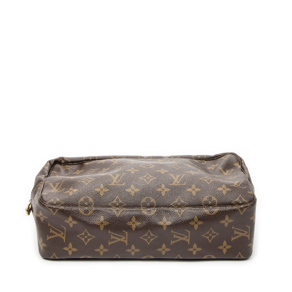 Pouch Toiletry Pouch GM Brown Monogram Canvas
