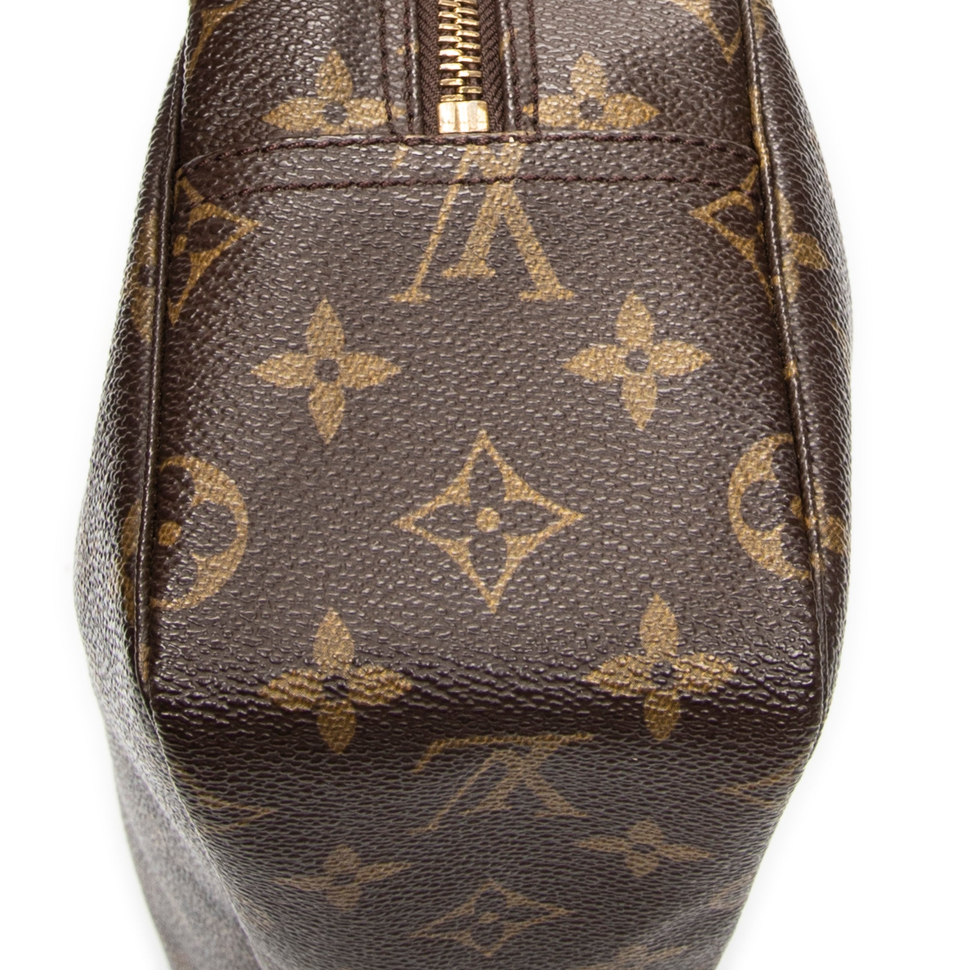 Pouch Toiletry Pouch GM Brown Monogram Canvas