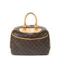Handbag Deauville Brown Monogram Canvas