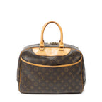 Handbag Deauville Brown Monogram Canvas