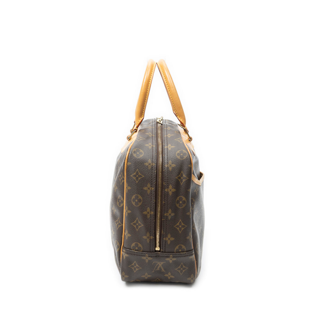 Handbag Deauville Brown Monogram Canvas