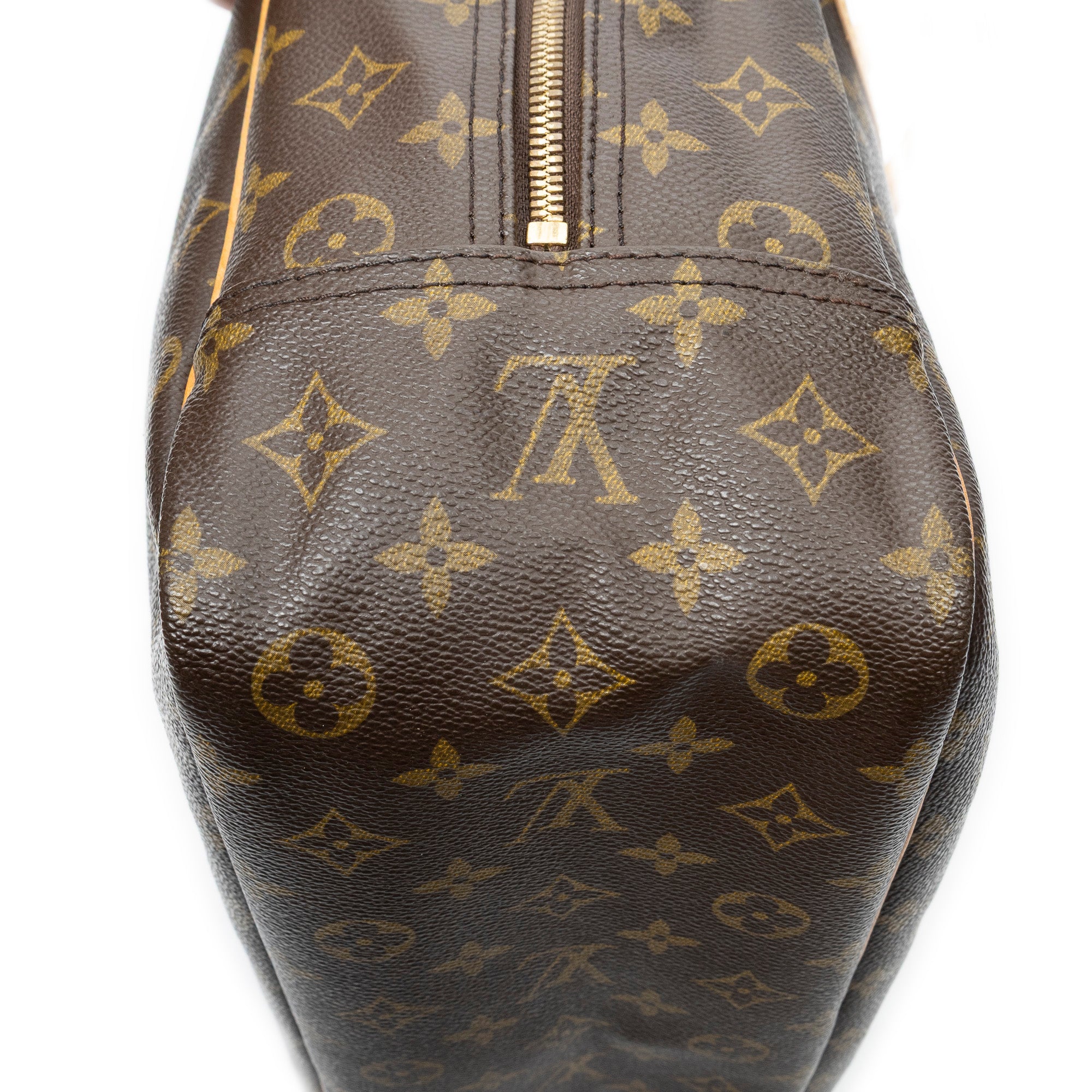 Handbag Deauville Brown Monogram Canvas