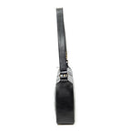 Shoulder Bag CC Square Zip Hobo Black Quilted Chocobar Leather