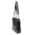 Shoulder Bag Triple CC Chain Tote Black Caviar Leather