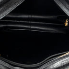 Shoulder Bag Triple CC Chain Tote Black Caviar Leather