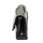Shoulder Bag Classic Double Flap 26 Black Quilted Lambskin Leather