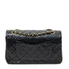 Shoulder Bag Classic Double Flap 26 Black Quilted Lambskin Leather