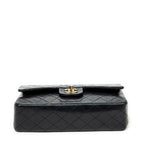 Shoulder Bag Classic Double Flap 26 Black Quilted Lambskin Leather