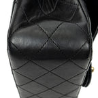 Shoulder Bag Classic Double Flap 26 Black Quilted Lambskin Leather