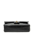 Shoulder Bag Classic Double Flap 26 Black Quilted Lambskin Leather