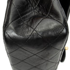 Shoulder Bag Classic Double Flap 26 Black Quilted Lambskin Leather
