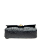 Shoulder Bag Classic Double Flap 26 Black Quilted Lambskin Leather