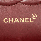 Shoulder Bag Classic Double Flap 26 Black Quilted Lambskin Leather