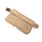 Waist Bag Waist Pouch Beige Monogrammed Canvas