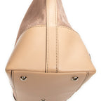 Shoulder Bag Medium Lovely Heart Hobo Light Pink Metallic Monogrammed Canvas