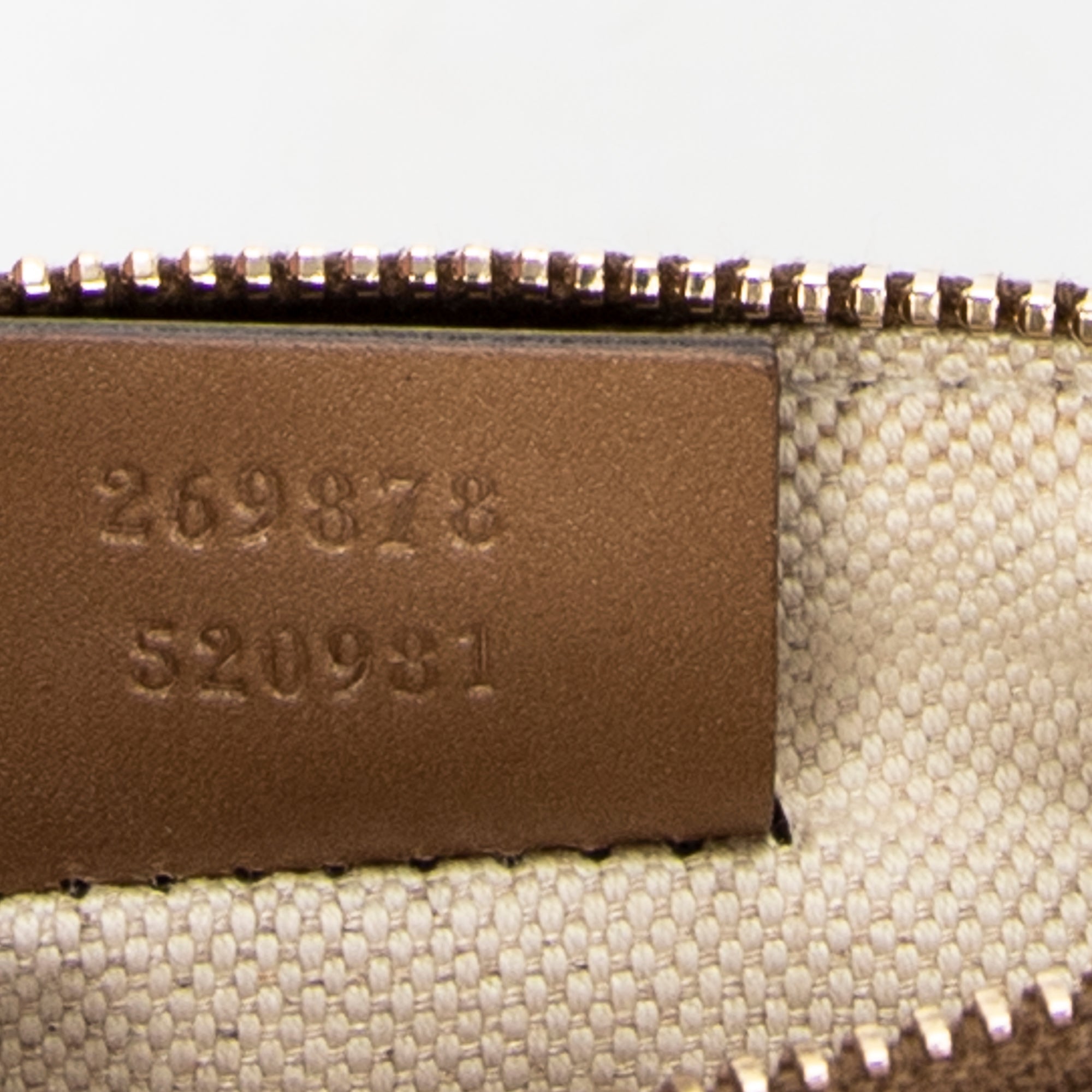 Shoulder Bag Small Craft Tote Beige Monogrammed Canvas