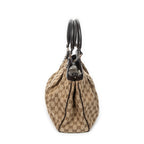 Shoulder Bag Small Sukey Tote Beige Monogrammed Canvas