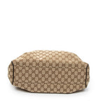 Shoulder Bag Small Sukey Tote Beige Monogrammed Canvas