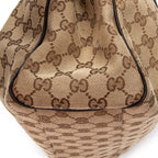 Shoulder Bag Small Sukey Tote Beige Monogrammed Canvas