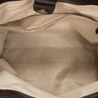 Shoulder Bag Small Sukey Tote Beige Monogrammed Canvas